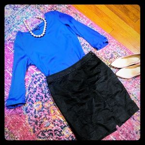 Sleek Black Skirt - White House Black Market